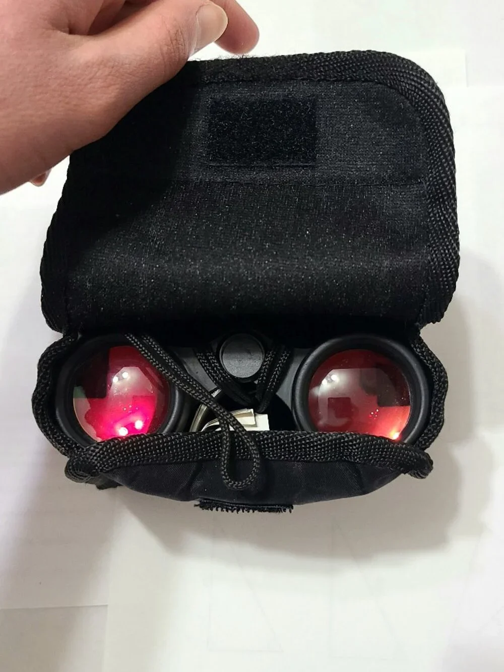 Compact Binoculars with Case & Manual